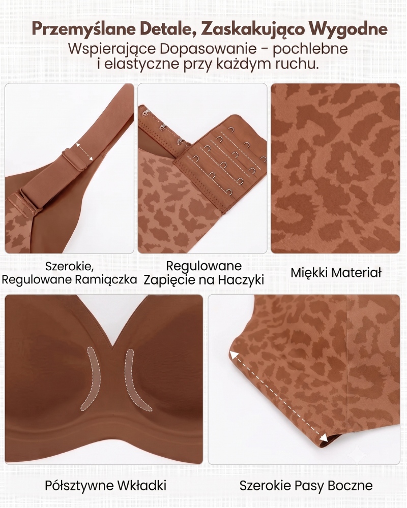 Veluxi - biustonosz z żelowym wsparciem bez fiszbin