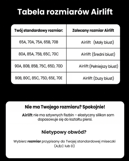 AirLift - biustonosz modelujący